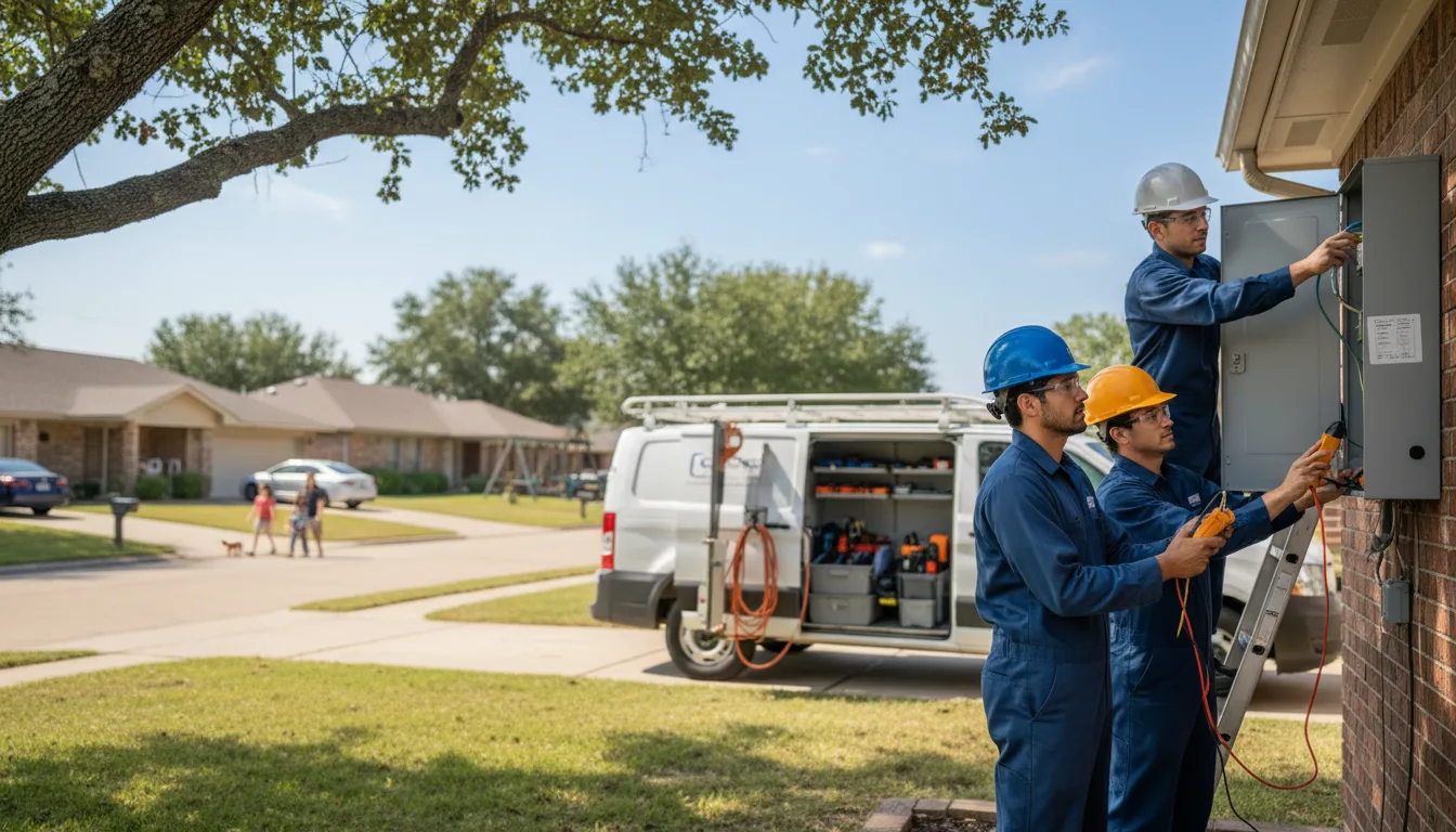 Certified electrician providing emergency electrical services in Lemoore, CA
